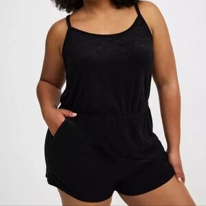 Torrid Black Sleep Romper